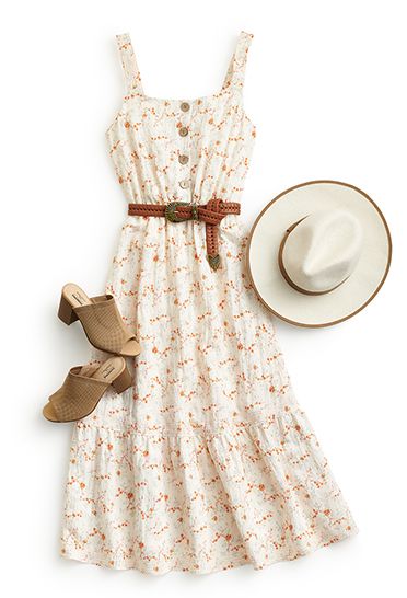 Spring's Chicest Sundresses and Sunhats - Lauren Conrad