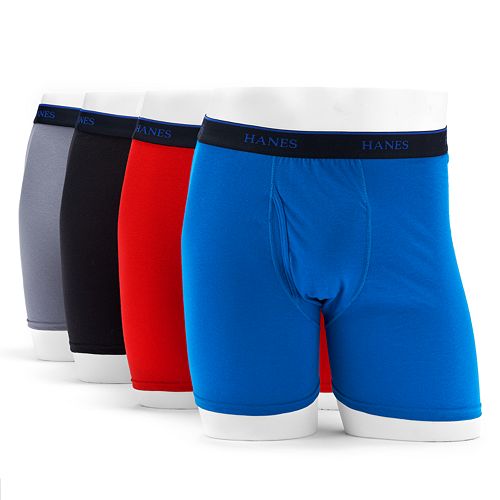 Men's Hanes 4pack ComfortBlend Tagless Boxer Briefs