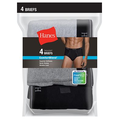 Men's Hanes 4-pack ComfortBlend Tagless Briefs
