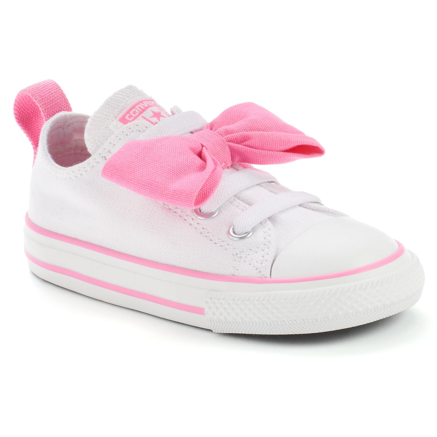 converse slip on with bow