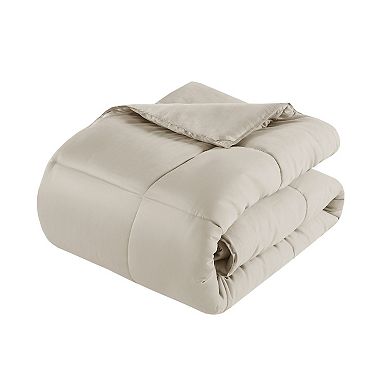 Madison Park Winfield 300 Thread Count Cotton Percale Luxury Down-Alternative Comforter
