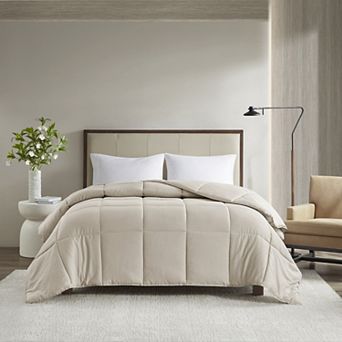 Madison Park Winfield 300 Thread Count Cotton Percale Luxury Down-Alternative Comforter