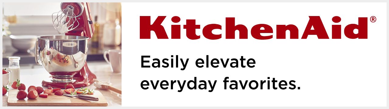 KitchenAid. Easily elevate everyday favorites. Shop All KitchenAid