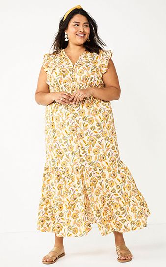 Plus Size Dresses for Women: Trendy Plus Size Fashion from Formal to Maxi |  Kohl's