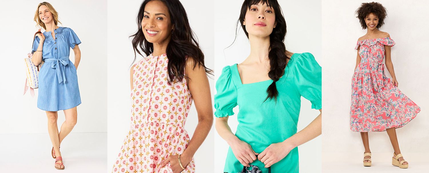 Women's Dresses: Casual & Formal Maxi, Party, Black Dresses and More |  Kohl's