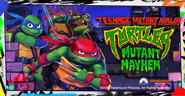 Teenage Mutant Ninja Turtles: Mutant Mayhem - Movie Logo - Men's Short Sleeve Graphic T-Shirt, Size: Small, Green