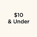$10 and under