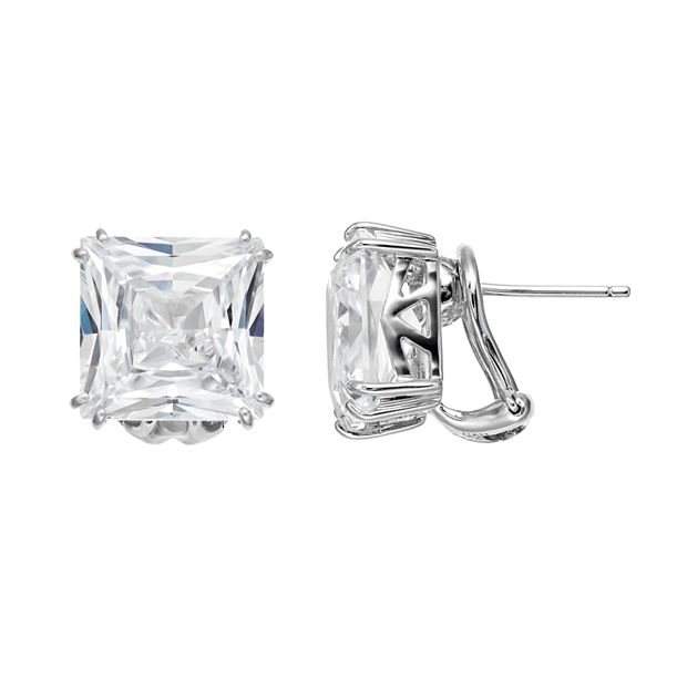 Kohls princess cut best sale diamond earrings