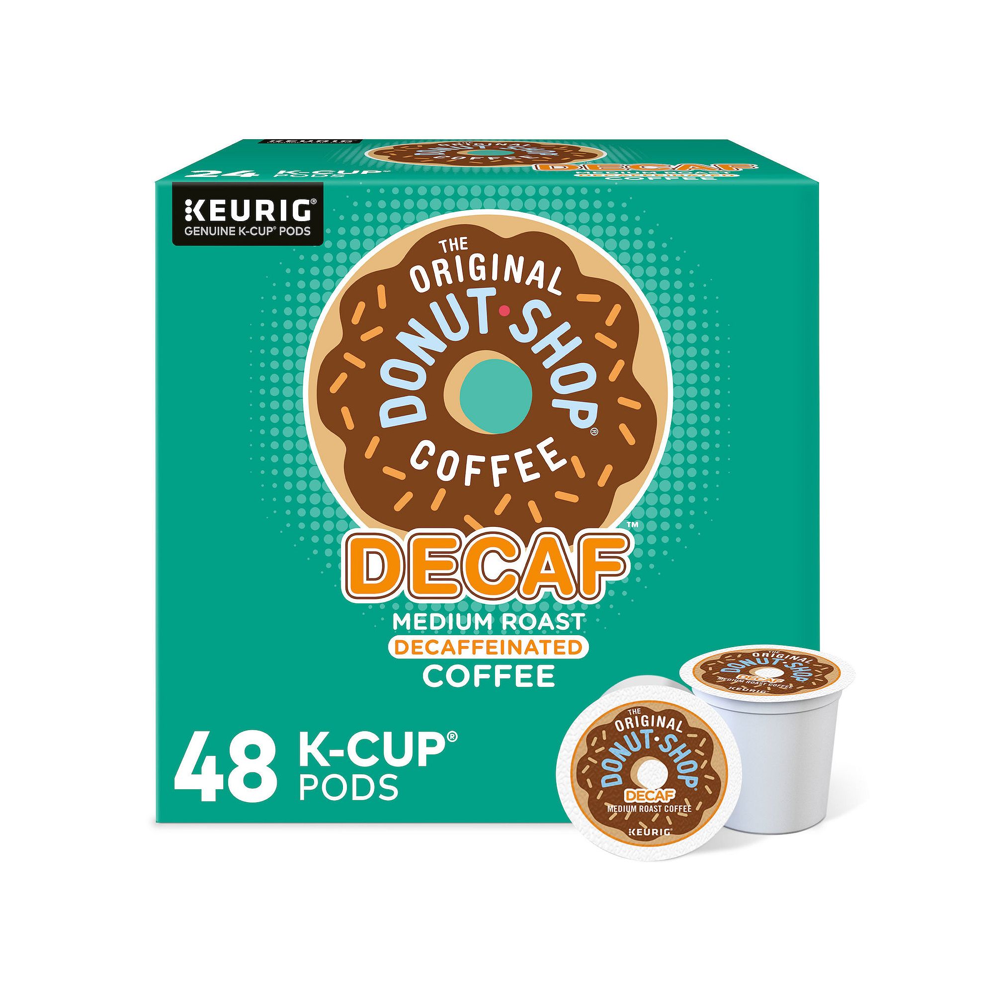 The Original Donut Shop Decaf Coffee, Keurig® K-Cup® Pods, Medium Roast -