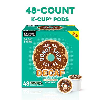 The Original Donut Shop Decaf Coffee, Keurig® K-Cup® Pods, Medium Roast - 48-pk.