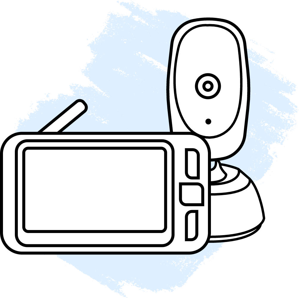 baby monitor illustration