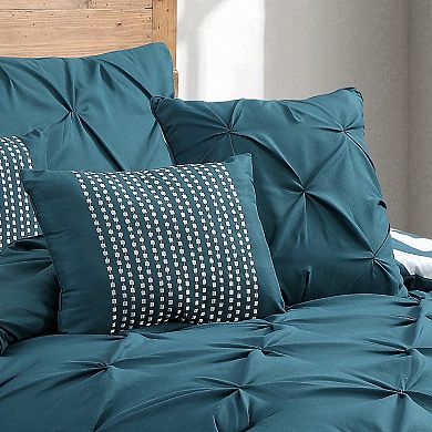 Avondale Manor Ella Pinch Pleat Comforter Set