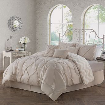 Avondale Manor Ella Pinch Pleat Comforter Set