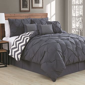Avondale Manor Ella Pinch Pleat Comforter Set