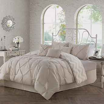 Avondale Manor Ella Pinch Pleat Comforter Set