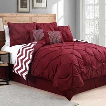 Avondale Manor Ella Pinch Pleat Comforter Set
