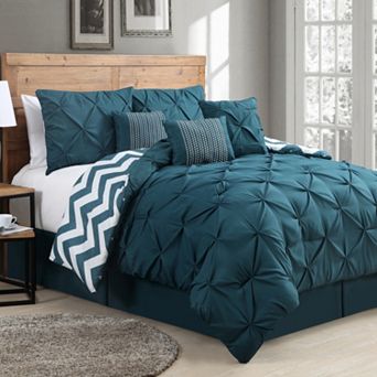 Avondale Manor Ella Pinch Pleat Comforter Set