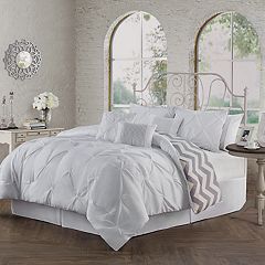 White King Comforters Kohl S, King Size Bed Comforter Set White