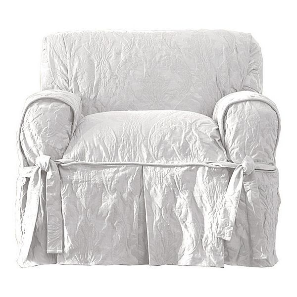 Box cushion chair online slipcovers