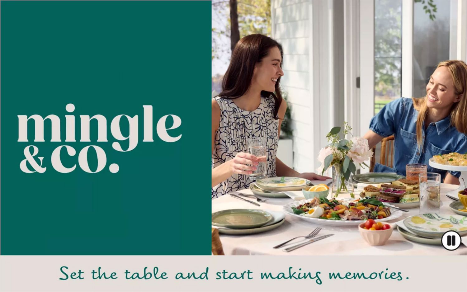 mingle & co. Set the table and start making memories.