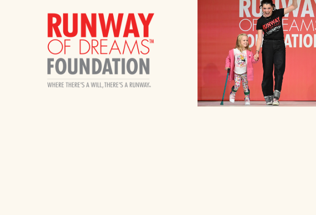 Runway of Dreams Foundation. Where there's a will, there's a runway.
