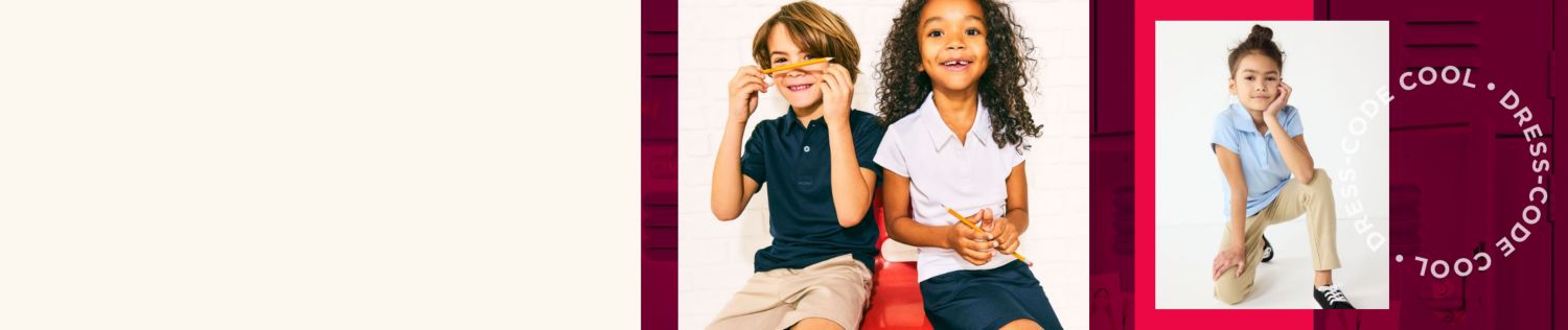 Girl's school uniforms header image