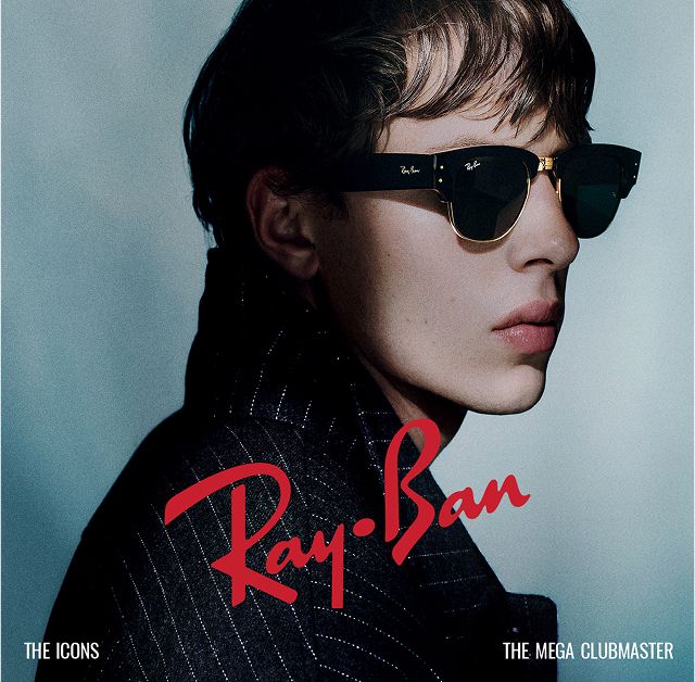 ray ban. the icons. the mega clubmaster.