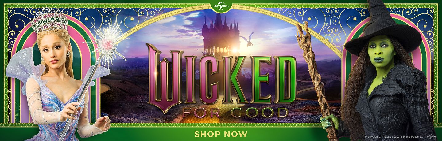 Wicked for good. Shop Now