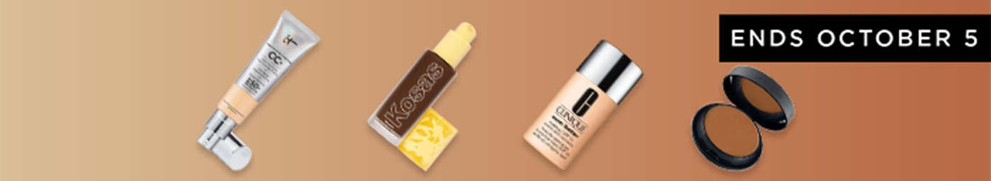  Get 30% off select foundation