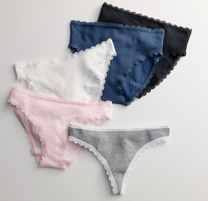 image of various juniors intimates products