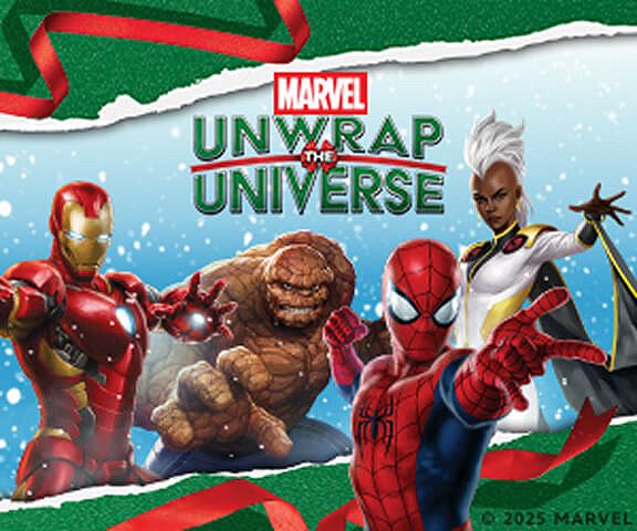 Marvel. Unwrap the Universe