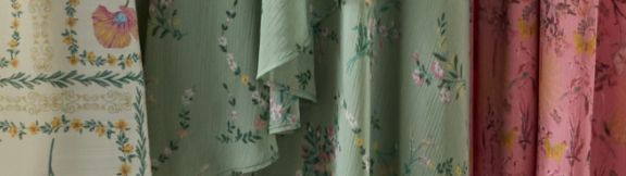 Floral fabrics