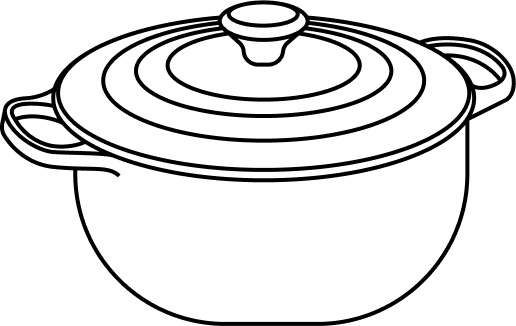 Illustration of a dutch oven
