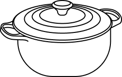 Illustration of a dutch oven