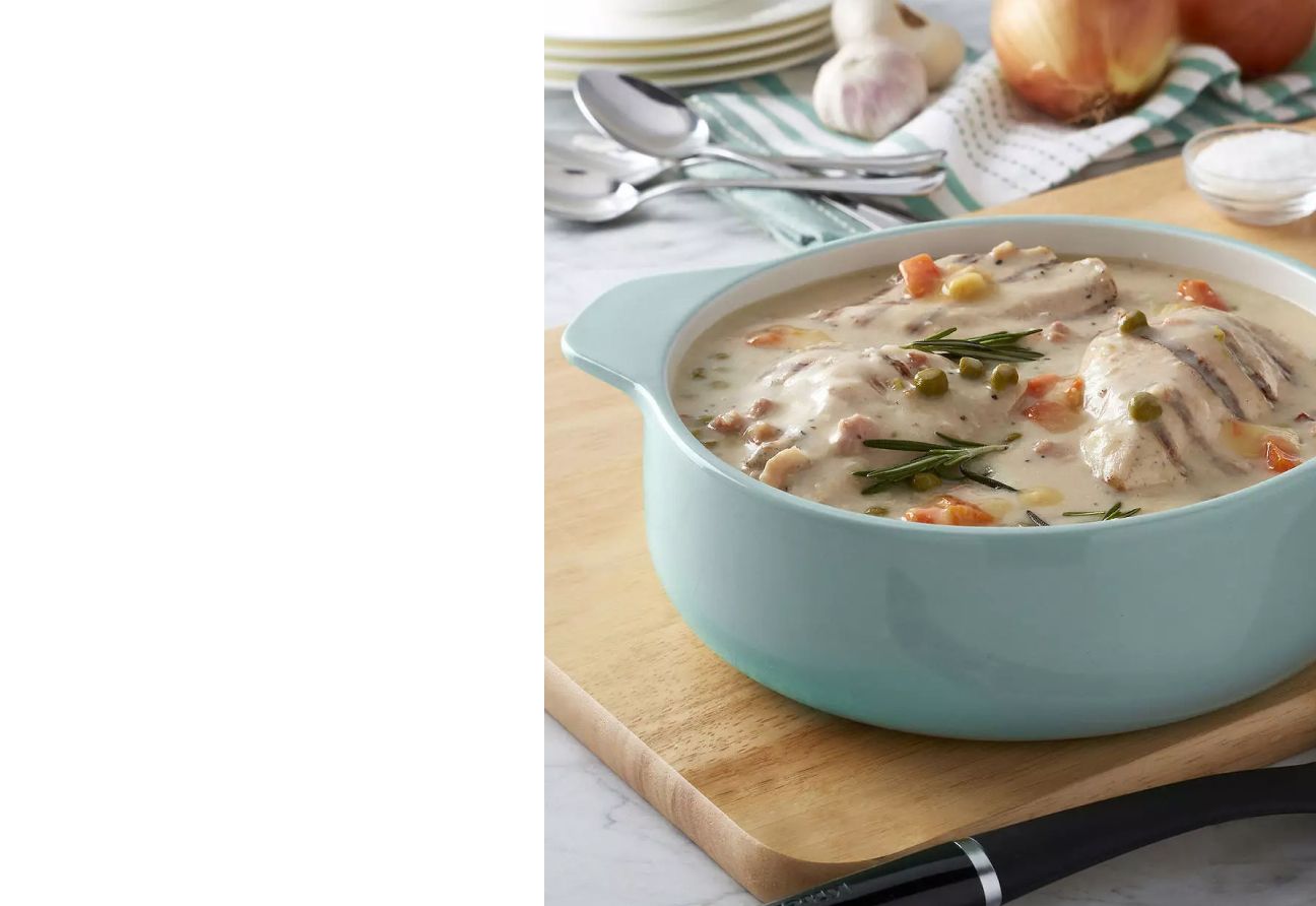 Casserole Dish filled with food