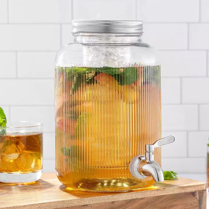 Drink Dispenser filled with liquid