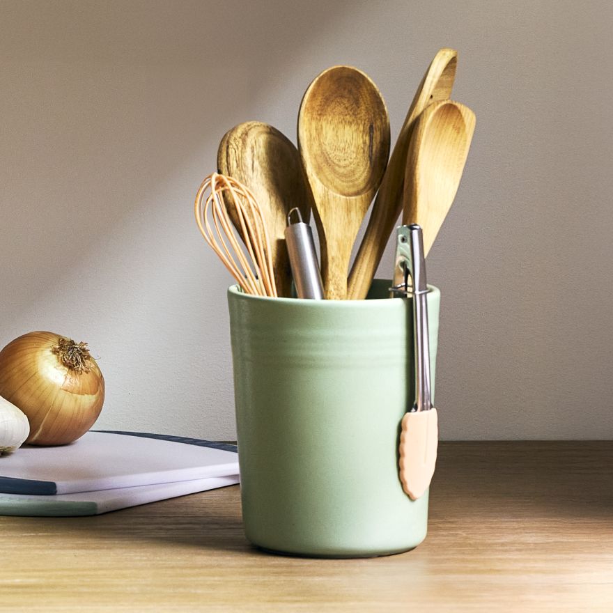 Bowl containing various Serving Utensils
