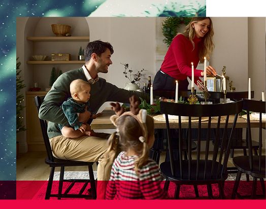 family at dinner