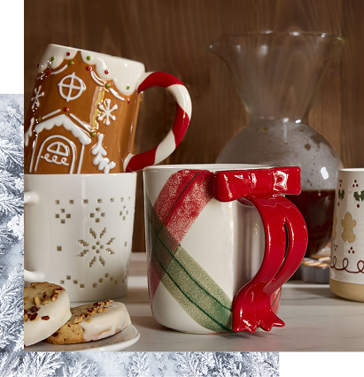 mugs and cookies