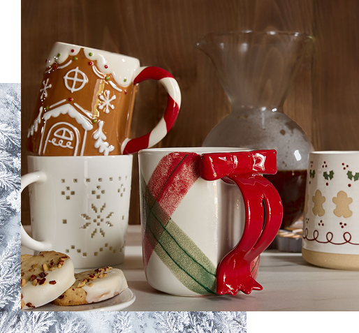 mugs and cookies