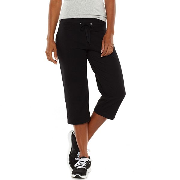 Tek Gear Black Cropped Pants for Women