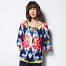 MILLY for DesigNation Ruffled Peasant Blouse - Women's