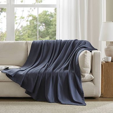 Madison Park Liquid Cotton Lightweight Blanket
