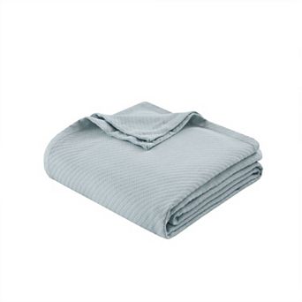 Madison Park Liquid Cotton Lightweight Bed Blanket
