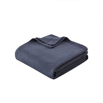 Madison Park Liquid Cotton Lightweight Bed Blanket
