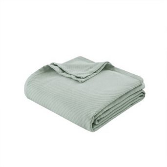 Madison Park Liquid Cotton Lightweight Bed Blanket