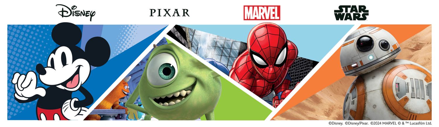 Disney | PIXAR | MARVEL STUDIOS | STAR WARS