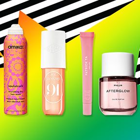 Image of four new beauty products.