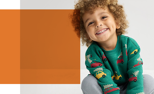 toddler wearing jumping beans