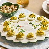 Easter themed serveware.